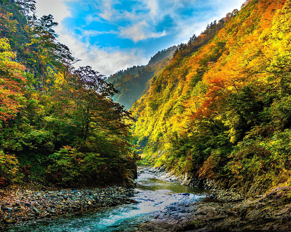 山と渓谷 清津峡