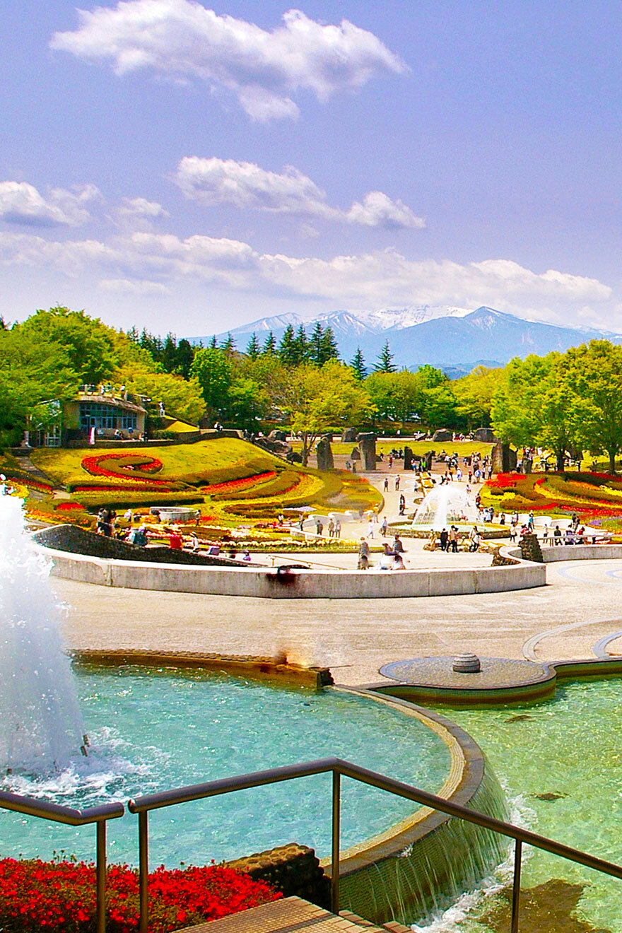みちのく杜の湖畔公園