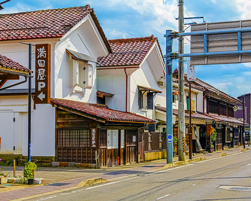 会津若松・七日町通り